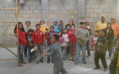Delivery of toys in the town’s Garay, Temascalcingo State of Mexico