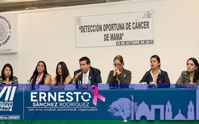 Talk about Breast Cancer and early detection in the Legislative Assembly of the Federal District
