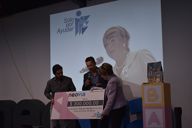 Thank you Neovia for helping Mexican women with breast cancer